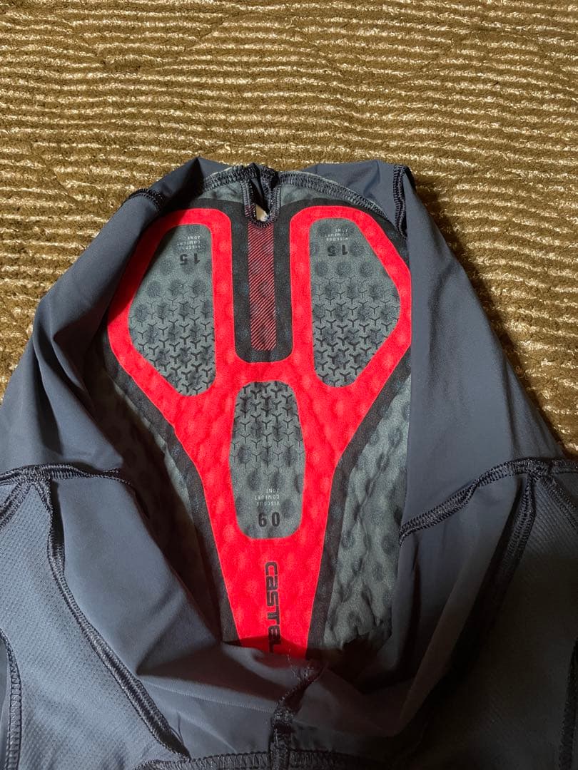 ★ 【未使用品】castelli　サイクルビブショーツ/XLメンズ　ネイビー
