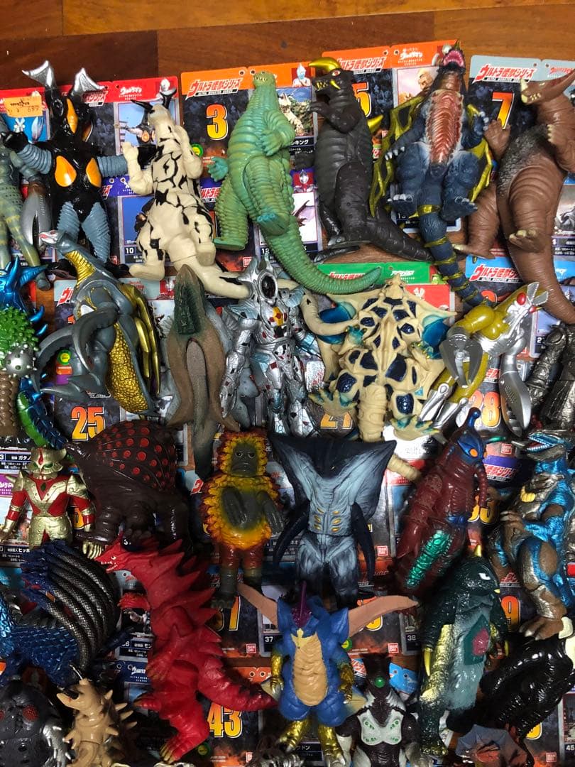 ウルトラマン ウルトラ怪獣 ソフビ タグ付 まとめ売り バンダイ