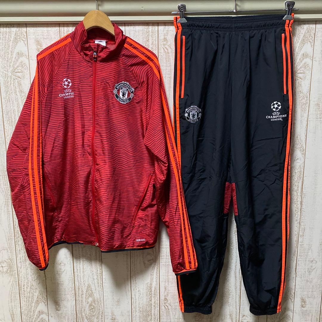 adidas マンチェスターユナイテッド セットアップ トレーニングウェア