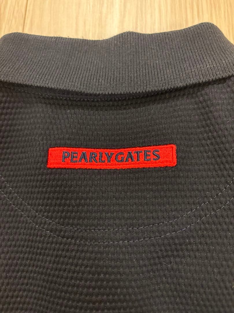 PARLY GATES ネイビー　ポロワンピース パーリーゲイツ