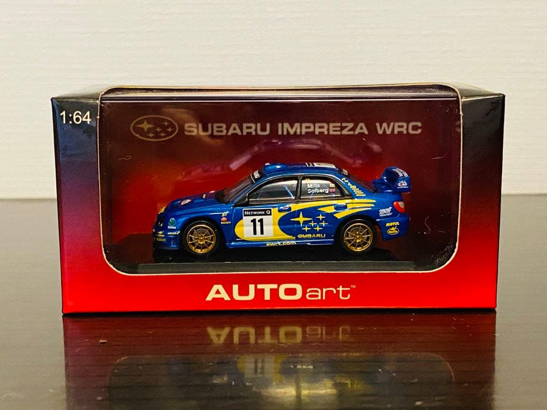 AUT art スバルインプレッサWRC2002 10.11