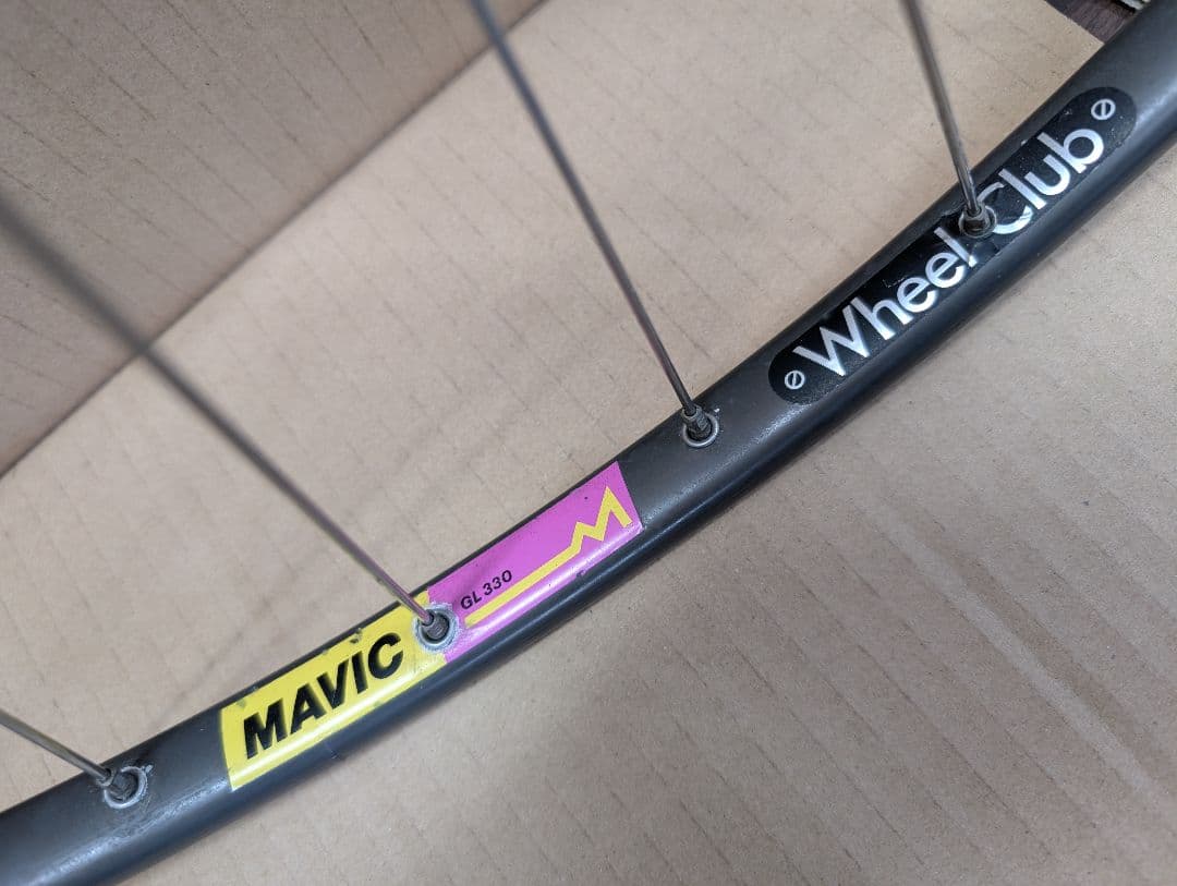 チューブラータイヤ用　MAVICリム+DURAACEハブ　完組ホイール前後セット