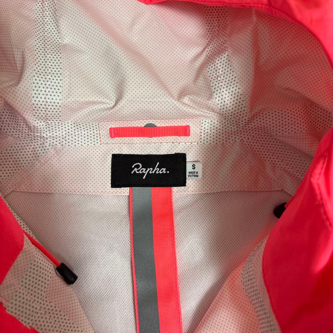 Rapha ピンク ウィンドブレーカー S