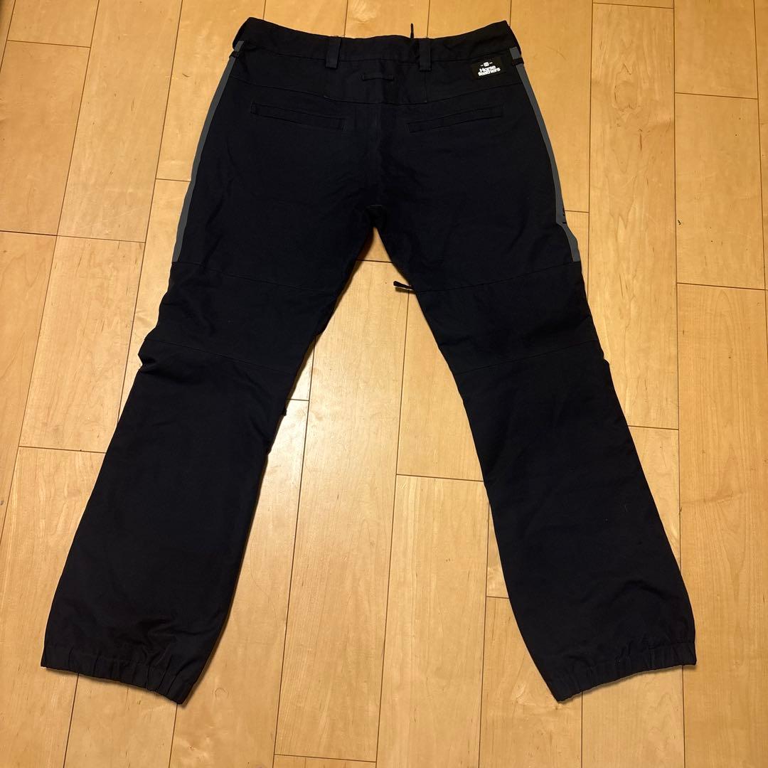 HRSFTHRS スノーボードウェア XL ベージュ/イエロ- 上下セット