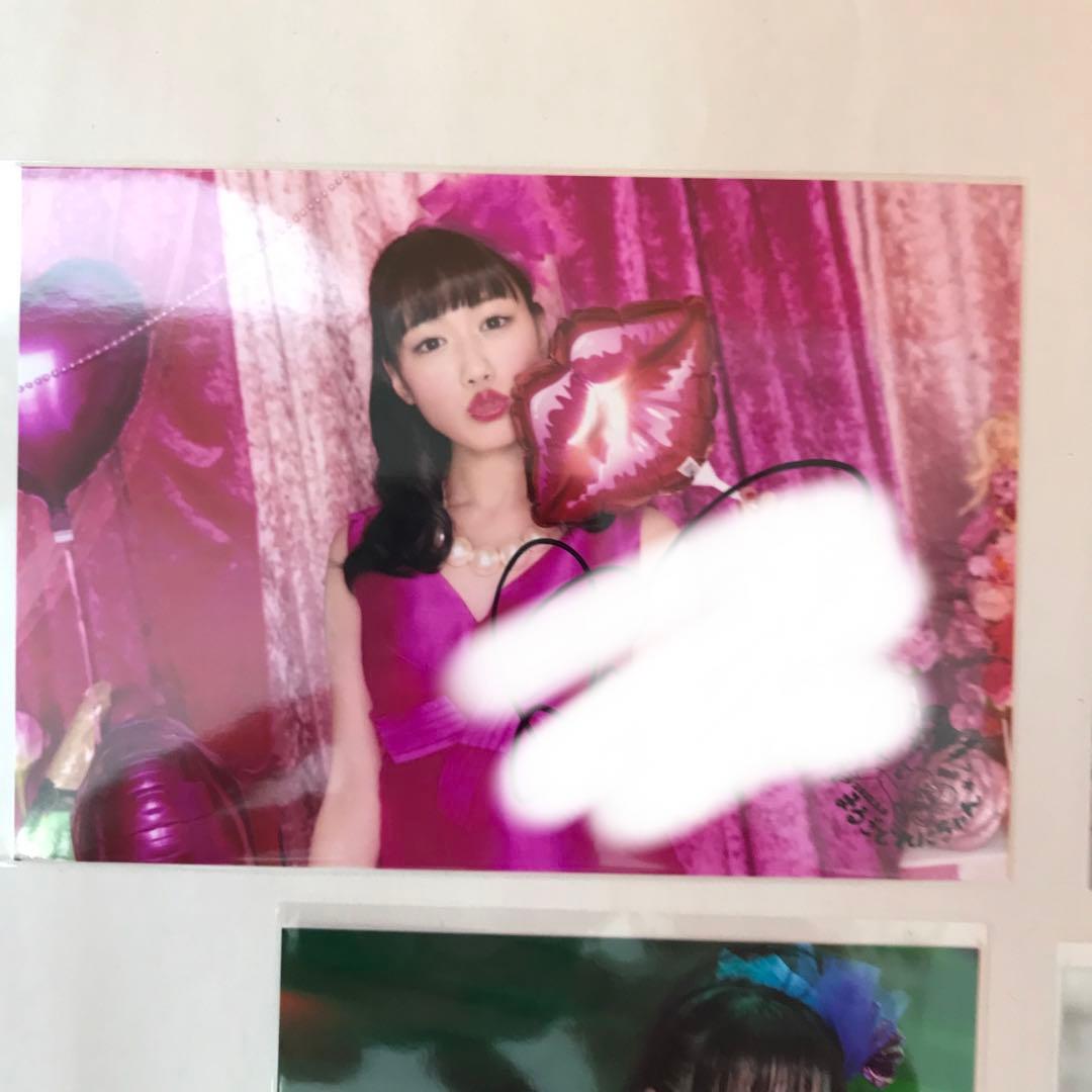 ももクロ　高城れに　直筆サイン付き生写真 4枚　ばら売り不可