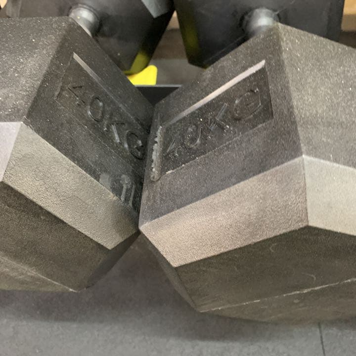 ラバーヘックス  ダンベル　30kg35kg40kg  各2個