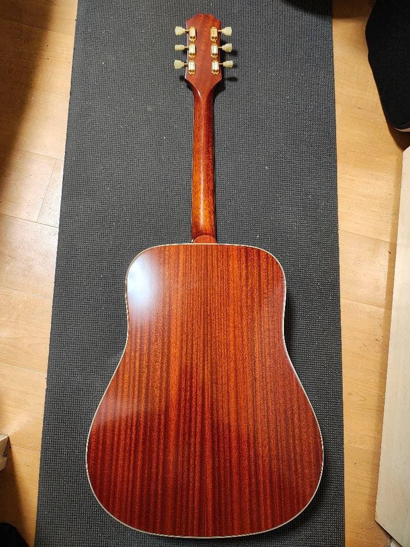 総単板Epiphone Masterbiltハミングバード/極美品ソフトケース