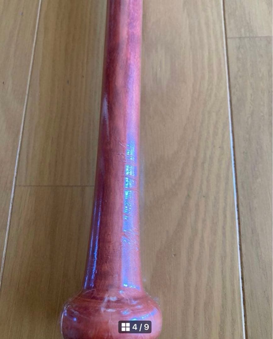 新品　硬式野球用木製バット BFJマーク入り　84cm 約915g 送料無料