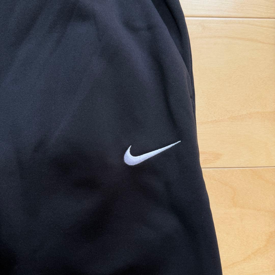 NIKE ジャージパンツ　テーパードパンツ　裏起毛　サーマフィット　黒　L 新品
