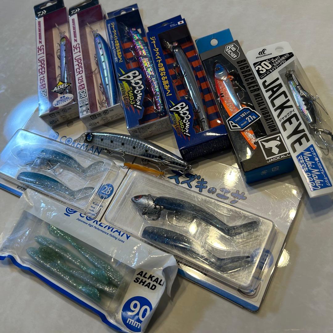 【内容組み直し！】青物/シーバスルアー 10点 まとめ売り 引退セット！