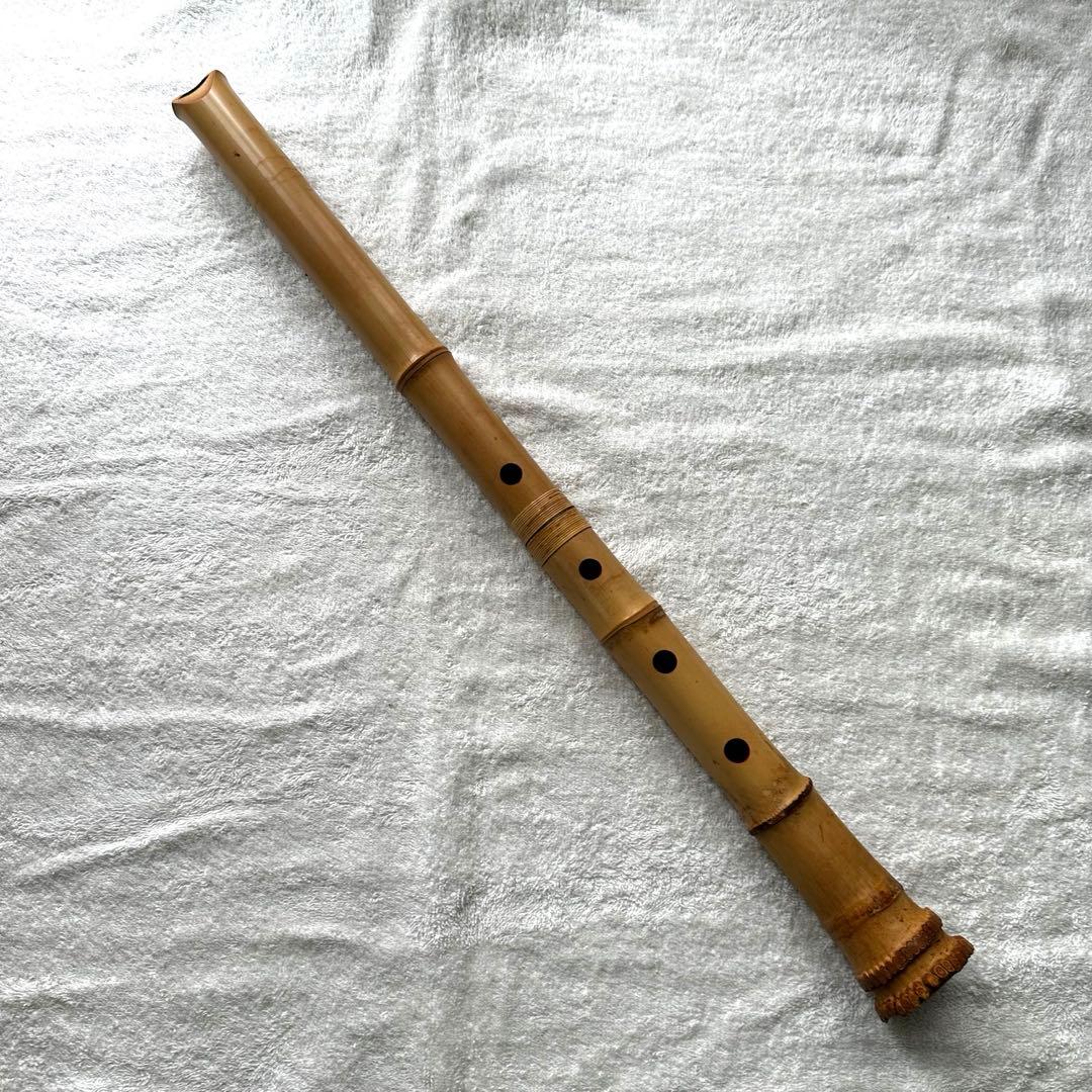 尺八　都山流　露秋　銘⑤ 58cm（約1尺9寸）