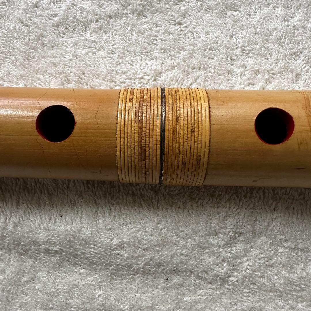 尺八　都山流　露秋　銘⑤ 58cm（約1尺9寸）
