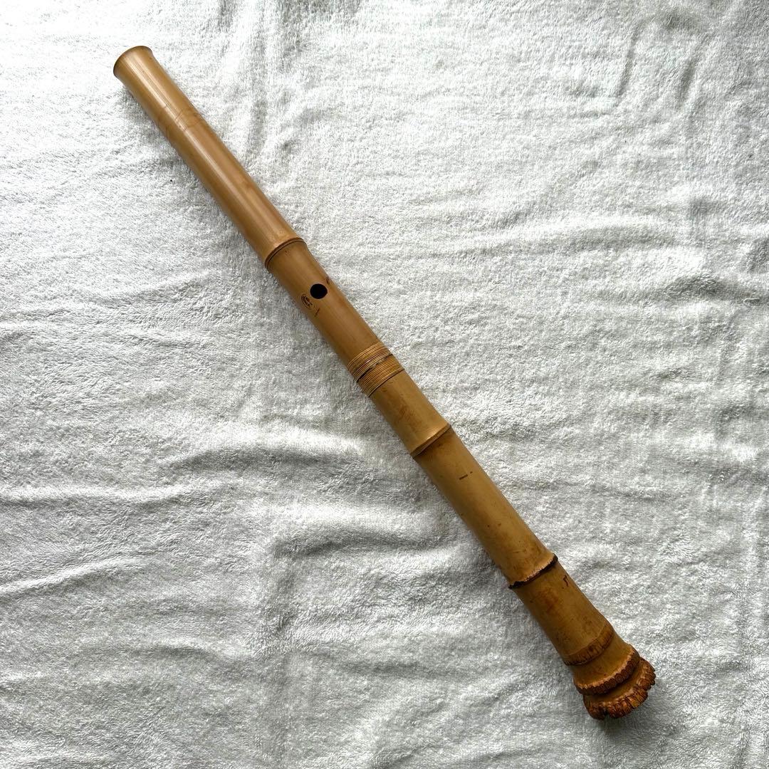 尺八　都山流　露秋　銘⑤ 58cm（約1尺9寸）