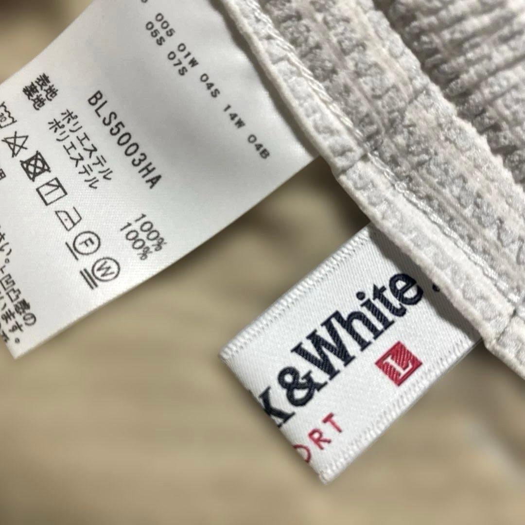 Black & White レディース 涼しいゴルフパンツ新品未使用品 Ｌサイズ