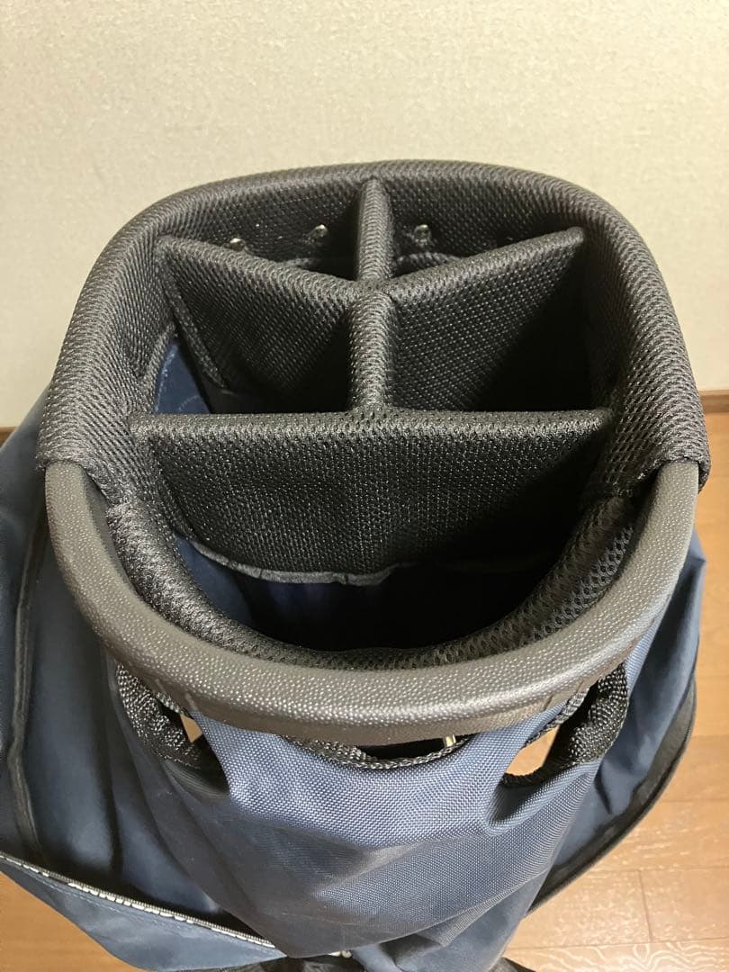 ★JACK BUNNY 軽量キャディバッグ ネイビー　美品！