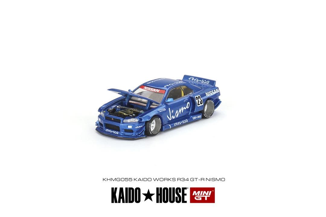 ミニカー KAIDO HOUSE R34 GT-R Nismo #055