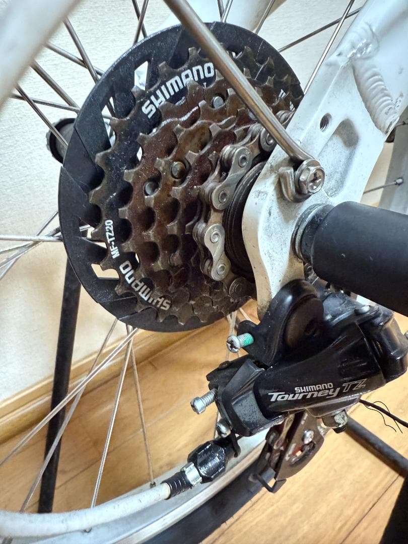 DAHON route ダホン 折りたたみ自転車 20インチ ホワイト 6段変速