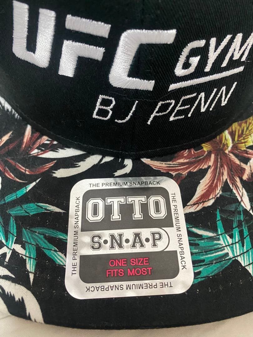UFC GYM HAWAII BJ PENN キャップ ブラック OSFM