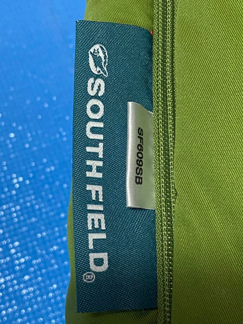 【美品　キャンプ】　SOUTH FIELD サウスフィールド　シュラフ　寝袋