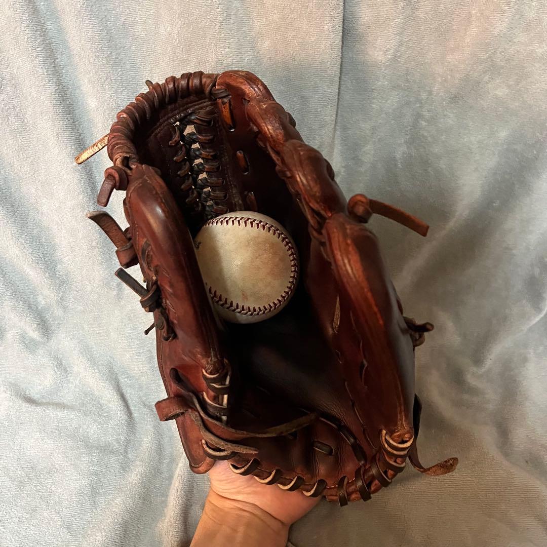 Mizuno グローバルエリート　硬式内野手用グローブ ブラウン
