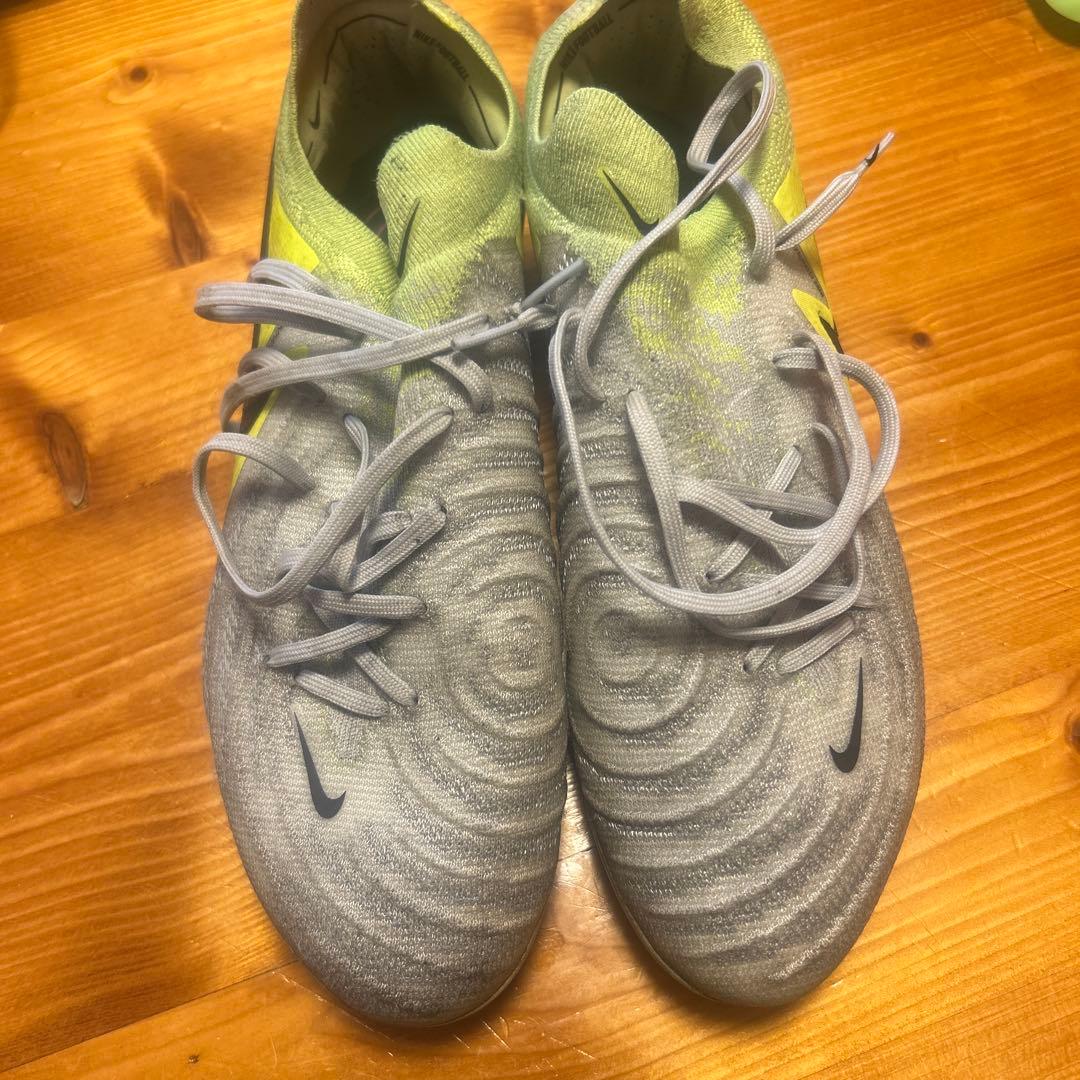 Nike Phantom サッカーシューズ グレー/イエロー