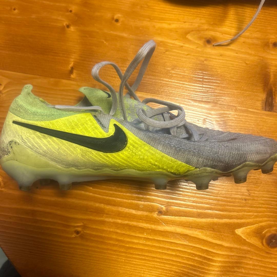 Nike Phantom サッカーシューズ グレー/イエロー
