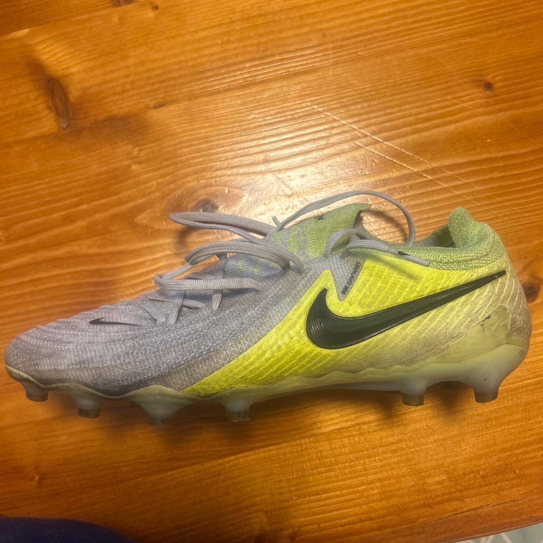 Nike Phantom サッカーシューズ グレー/イエロー