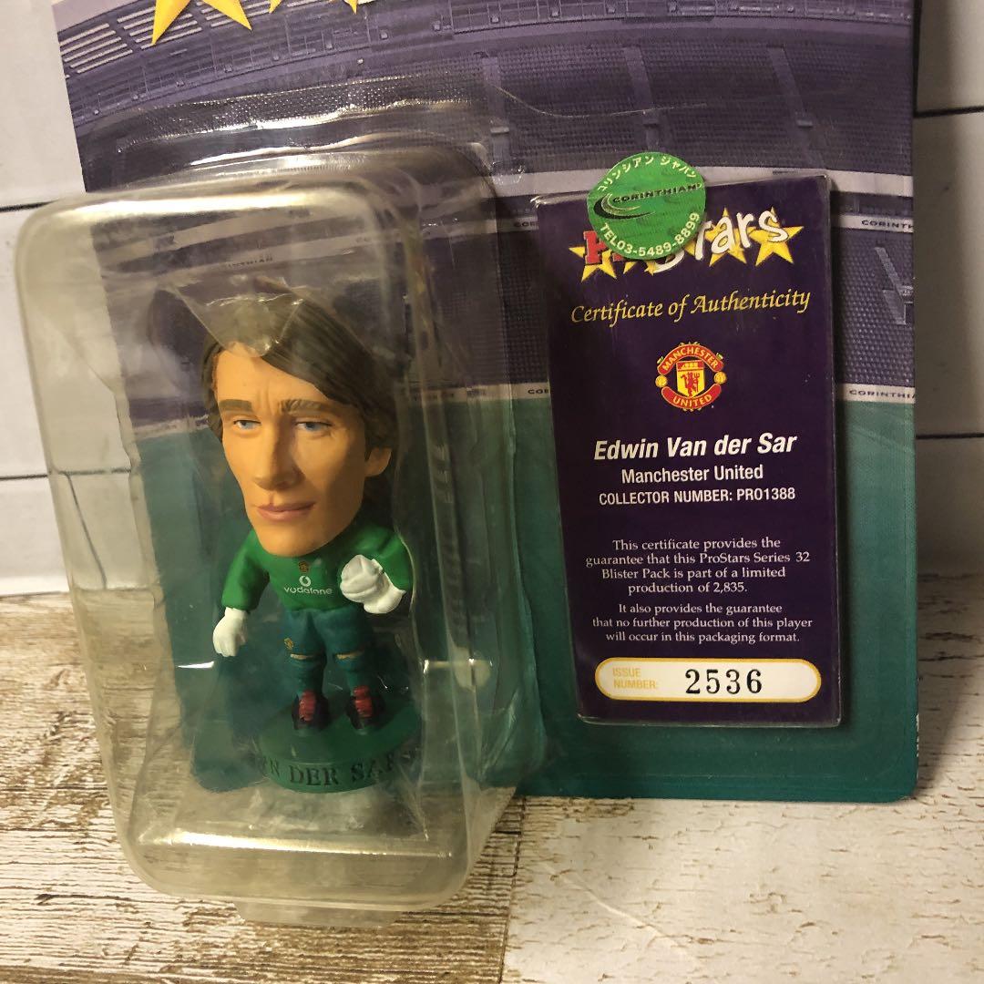276★サッカー★edwin van der sar★prostarsフィギュア