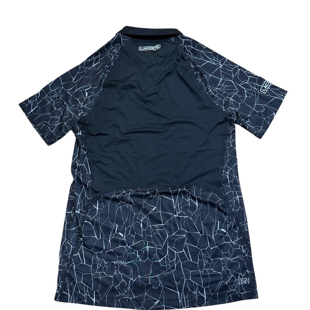 【極美品】 LACOSTE ジョコヴィッチ テニス ポロシャツ ブラック S