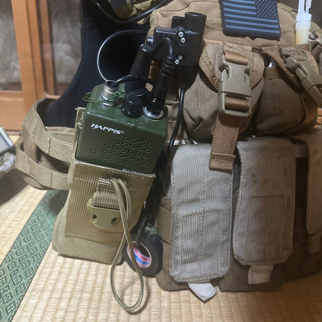海兵隊装備　プレートキャリア+実物achヘルメット　Lサイズ　他