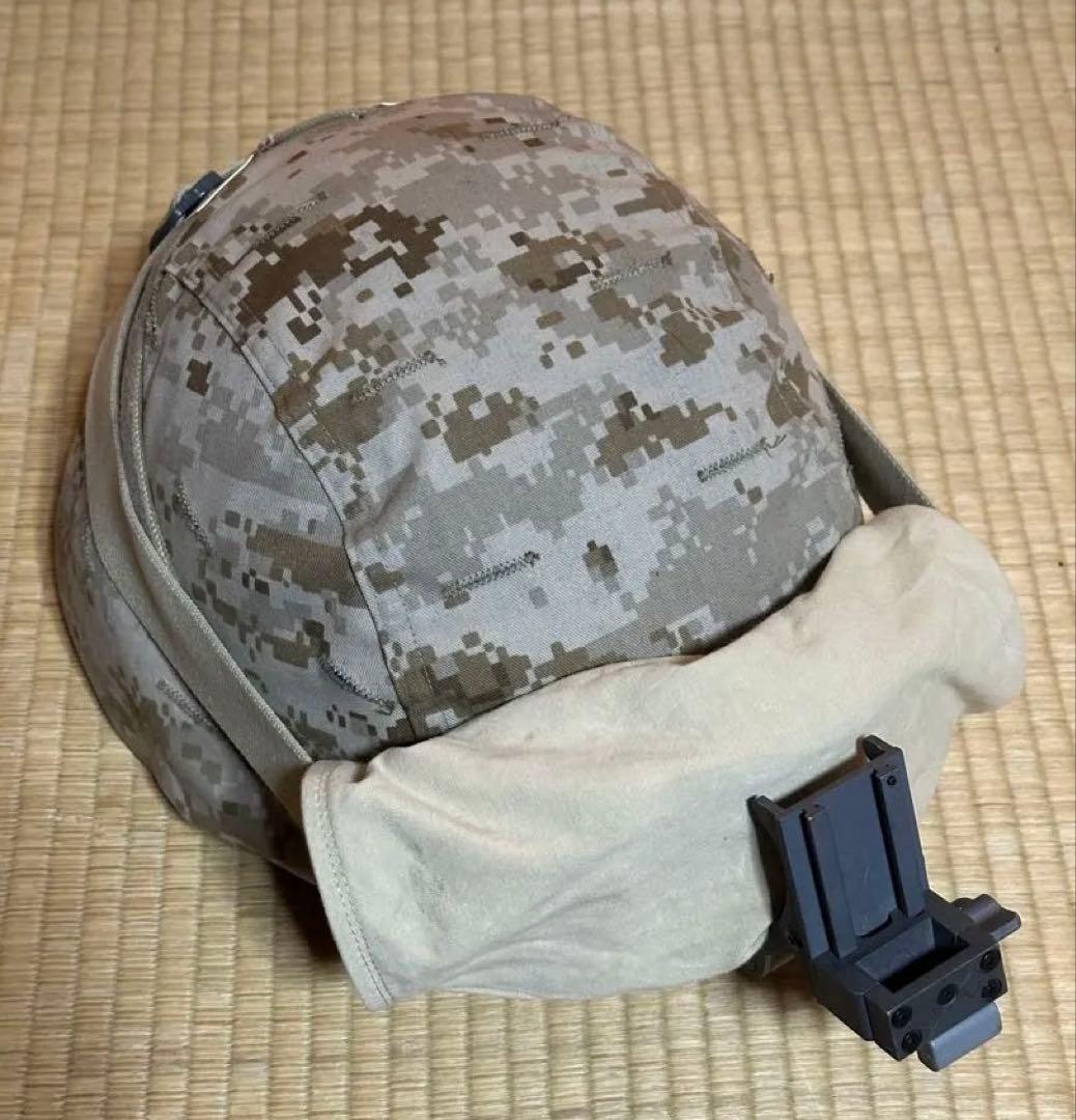 海兵隊装備　プレートキャリア+実物achヘルメット　Lサイズ　他