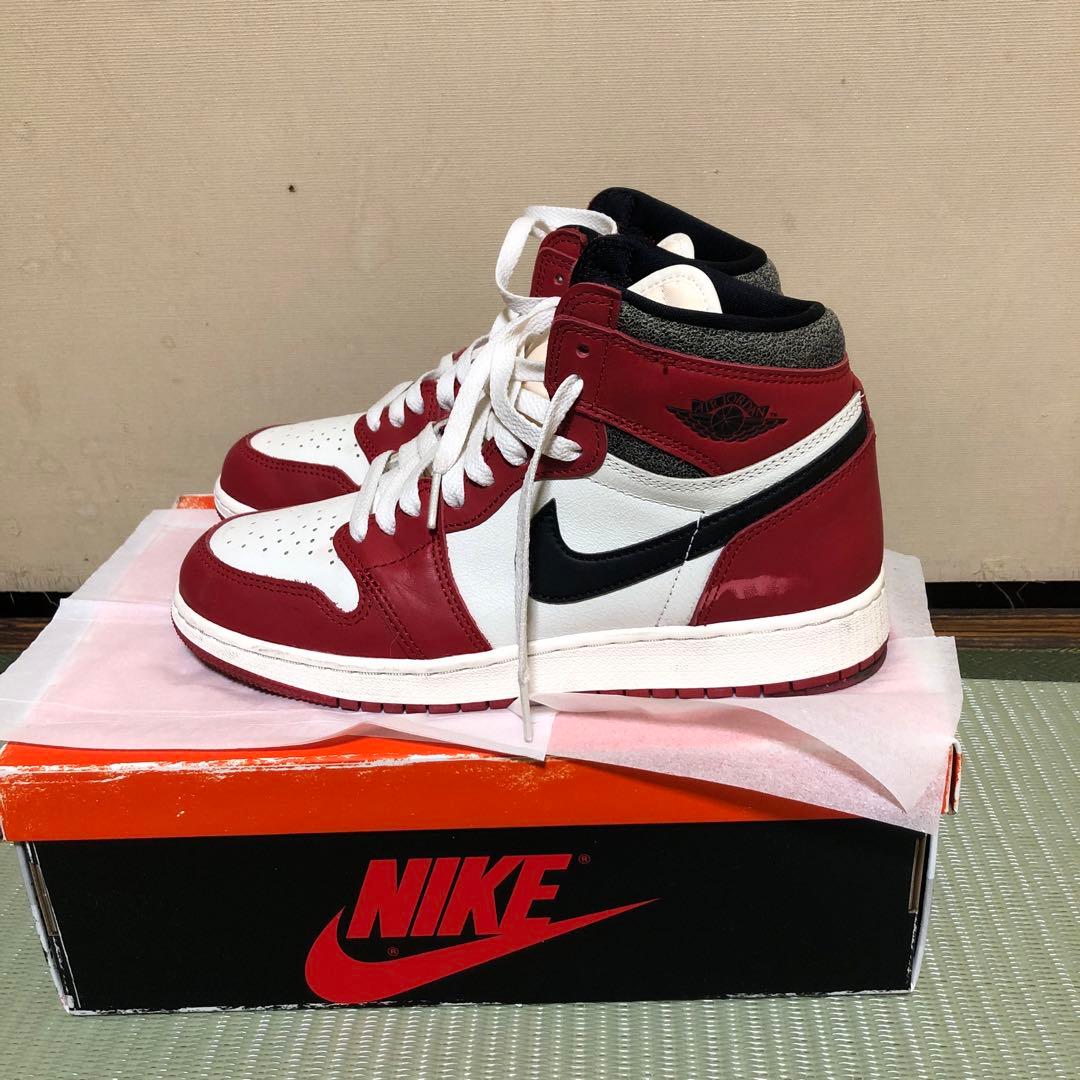 じ*ん様 中古　美品　air jordan 1 GS OG ロスト&ファンド　2