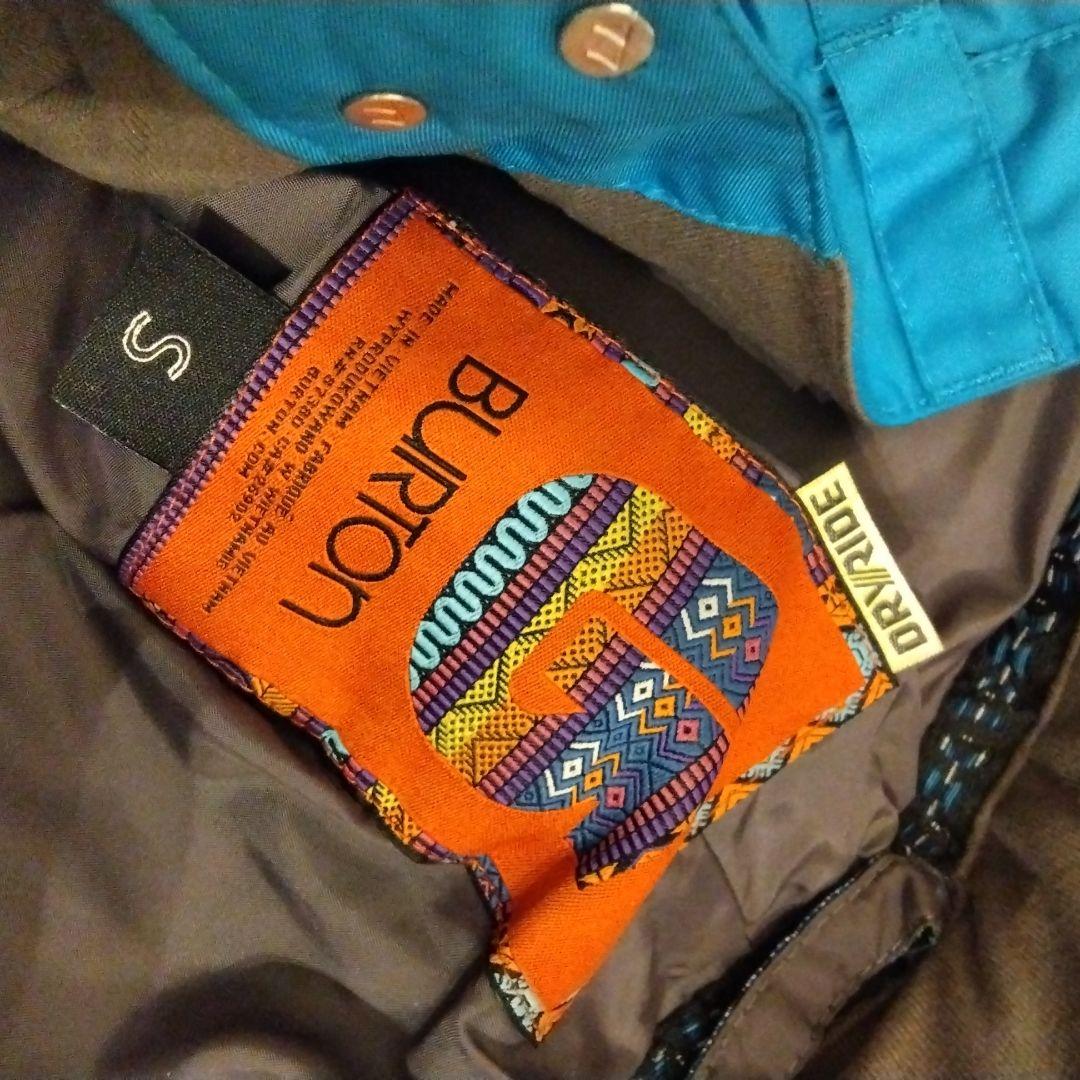 BURTON スノーボードウェア サイズS 青