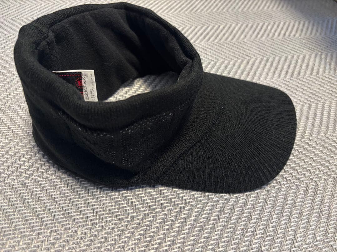 ブリーフィング ニット帽 黒 ロゴ入り 未使用品