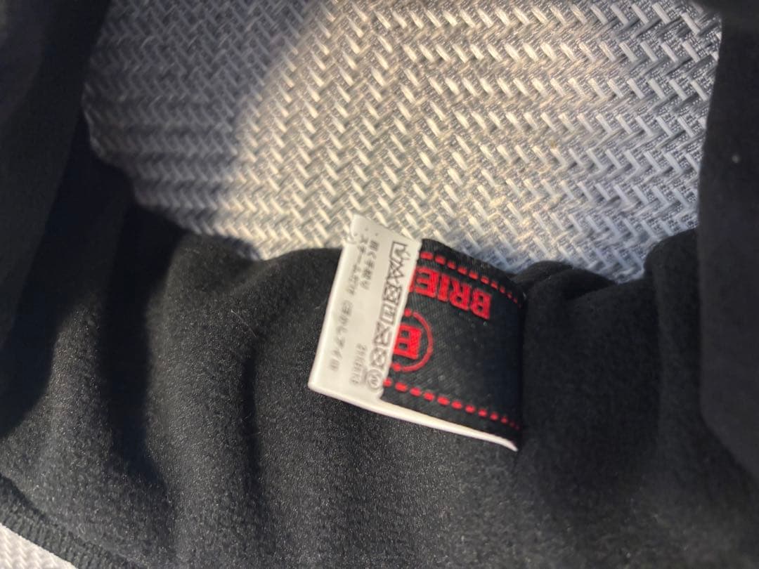 ブリーフィング ニット帽 黒 ロゴ入り 未使用品
