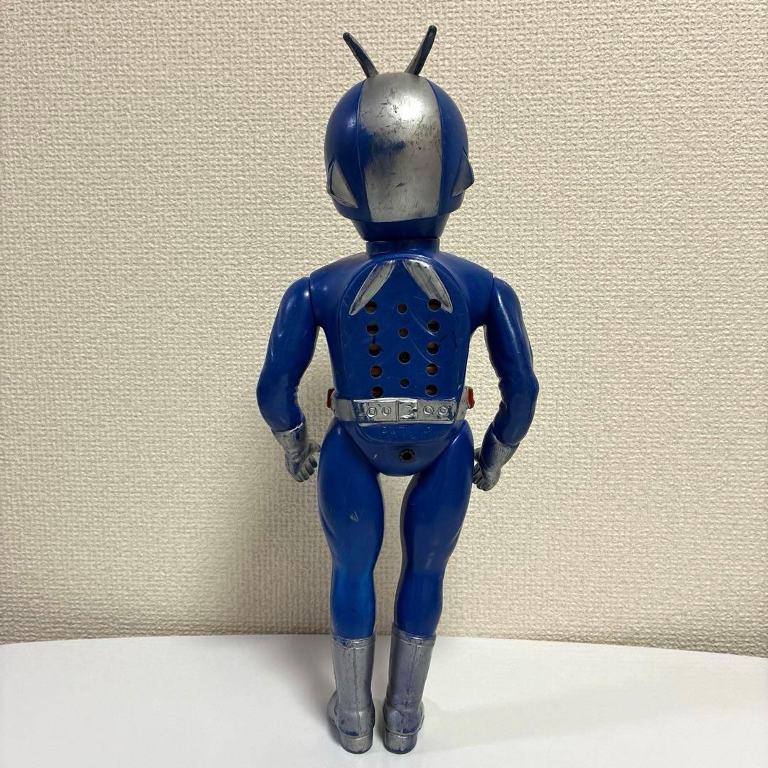 増田屋 トーキング仮面ライダー ソフビ 当時物 [紐なし] 全高約37.5cm