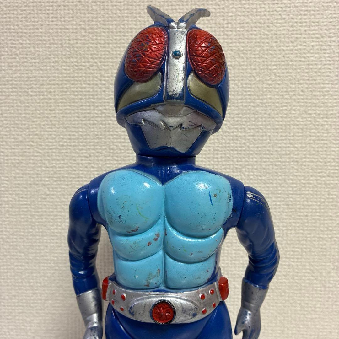 増田屋 トーキング仮面ライダー ソフビ 当時物 [紐なし] 全高約37.5cm