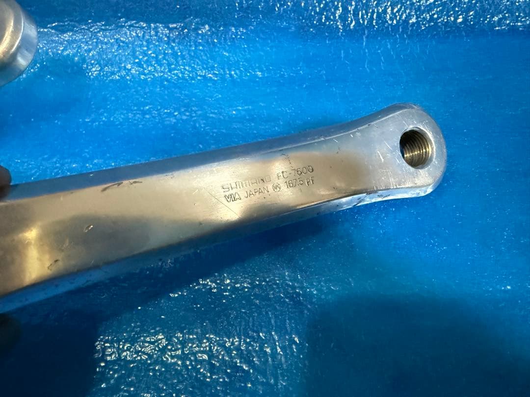 FC-7600 クランク 167.5mm NJS ピスト デュラエース