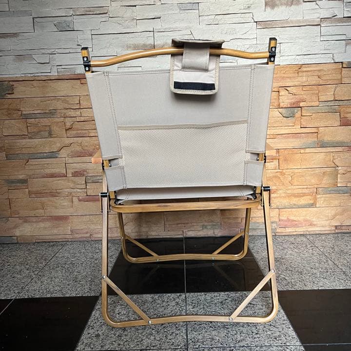 【必見】カーミットチェア　ホワイト　BBQ キャンプ　椅子　アウトドアチェア