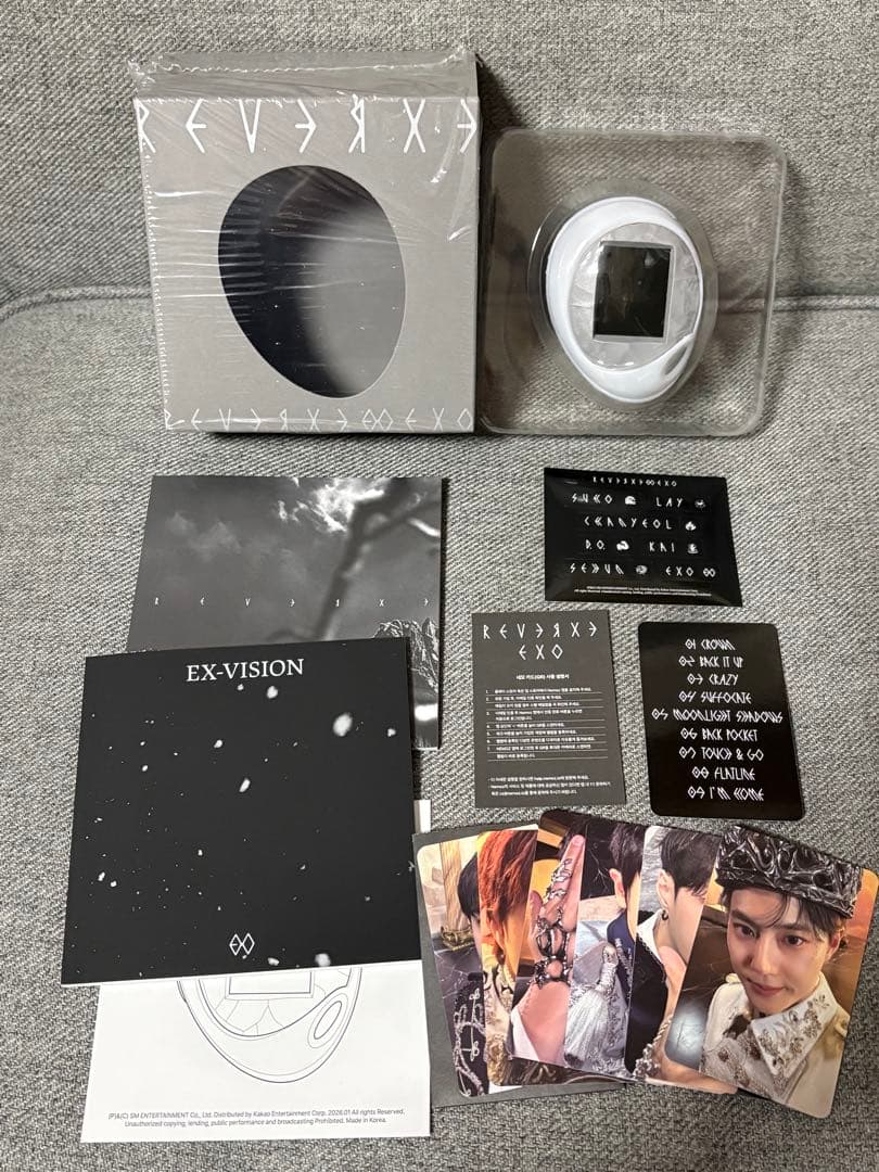 EXO REVERXE EX-VISION Ver. 未使用 トレカ Cver.