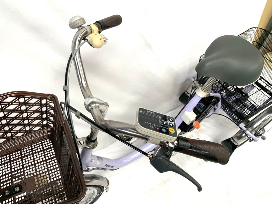 【即乘】送料無料 Panasonic 電動アシスト三輪自転車 動作確認済