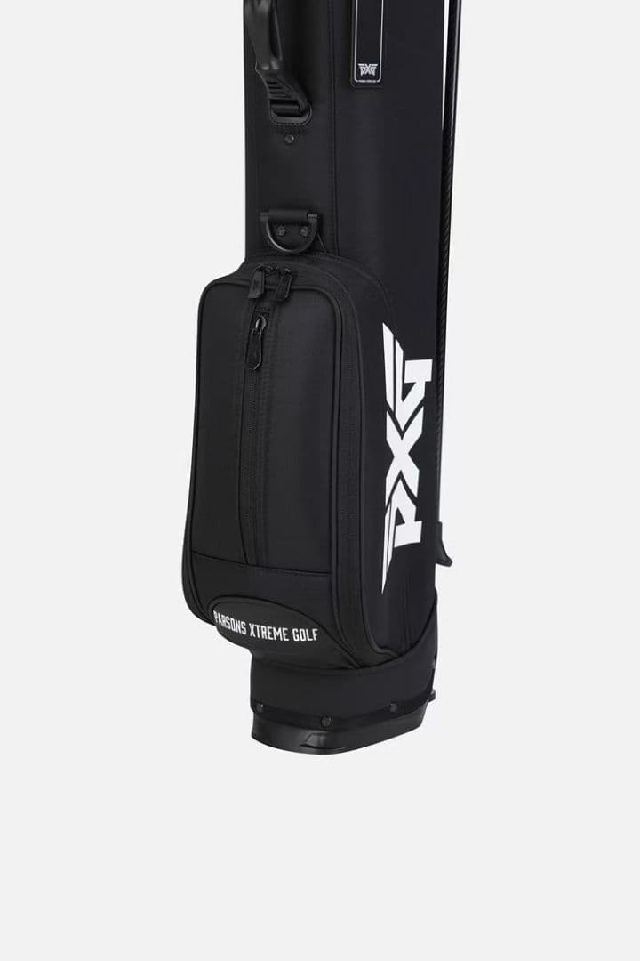 【新品】PXG キャディバッグ スタンド型 ブラック 軽量