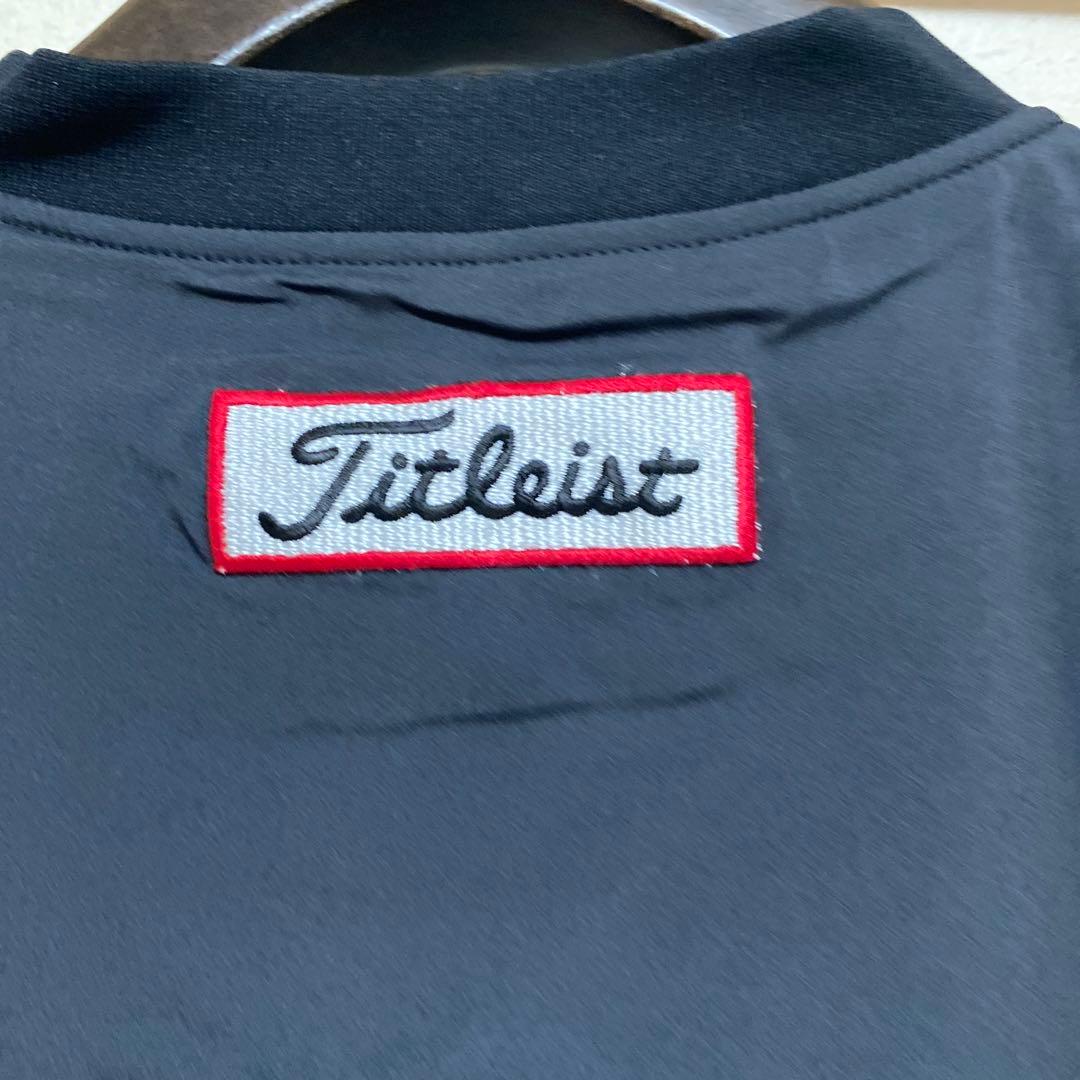 Titleist ブラック ノースリーブベスト LE