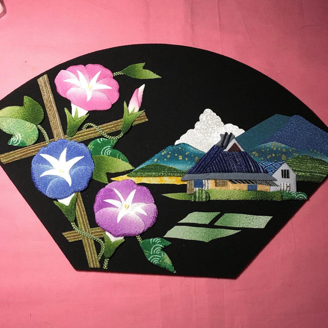 さくらほりきり　押絵　扇歳時期