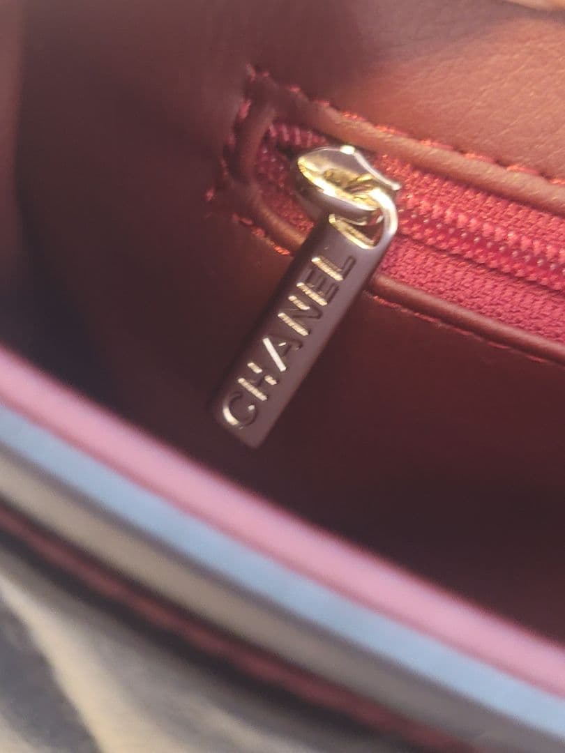 ノベルティ CHANEL ブラック ショルダーバッグ キルティング マトラッセ