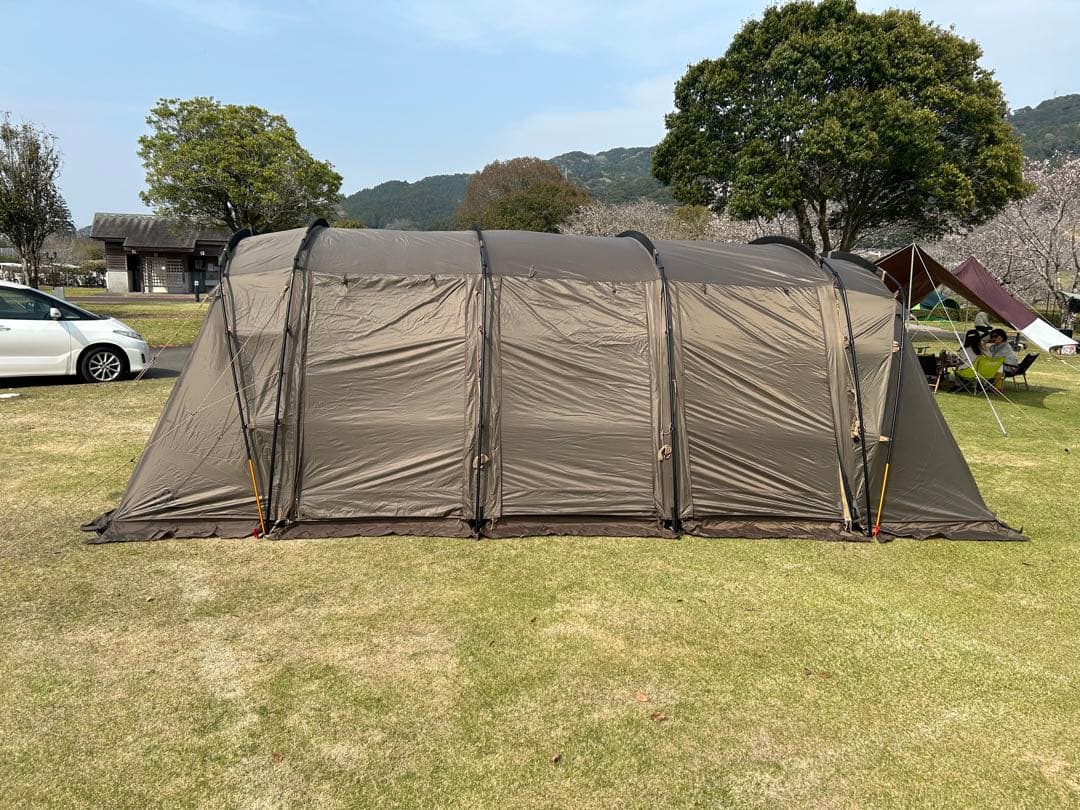 タラスブルバ グラムキャタピラー2ルームシェルター 、グランドシート付 美品
