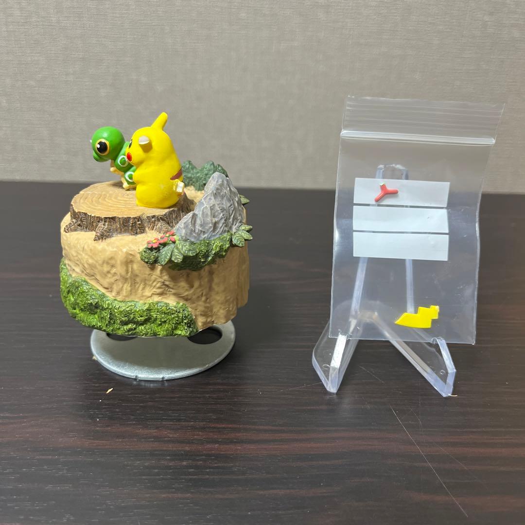 ポケモン　オルゴール　ピカチュウ、キャタピー、ディグダ　当時品