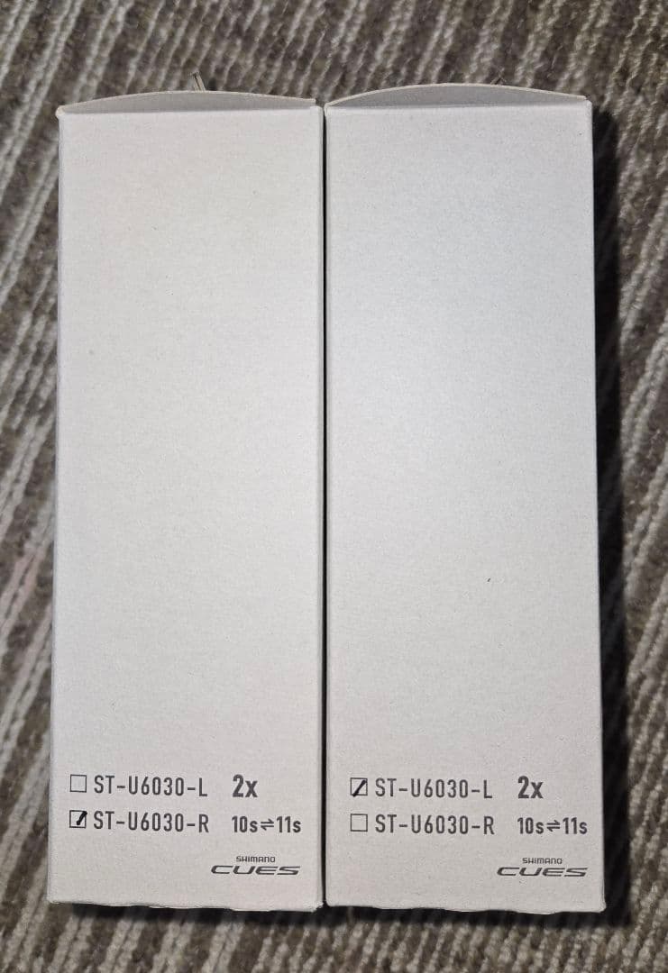 SHIMANO CUES ST-U6030 2-10/11 左右セット