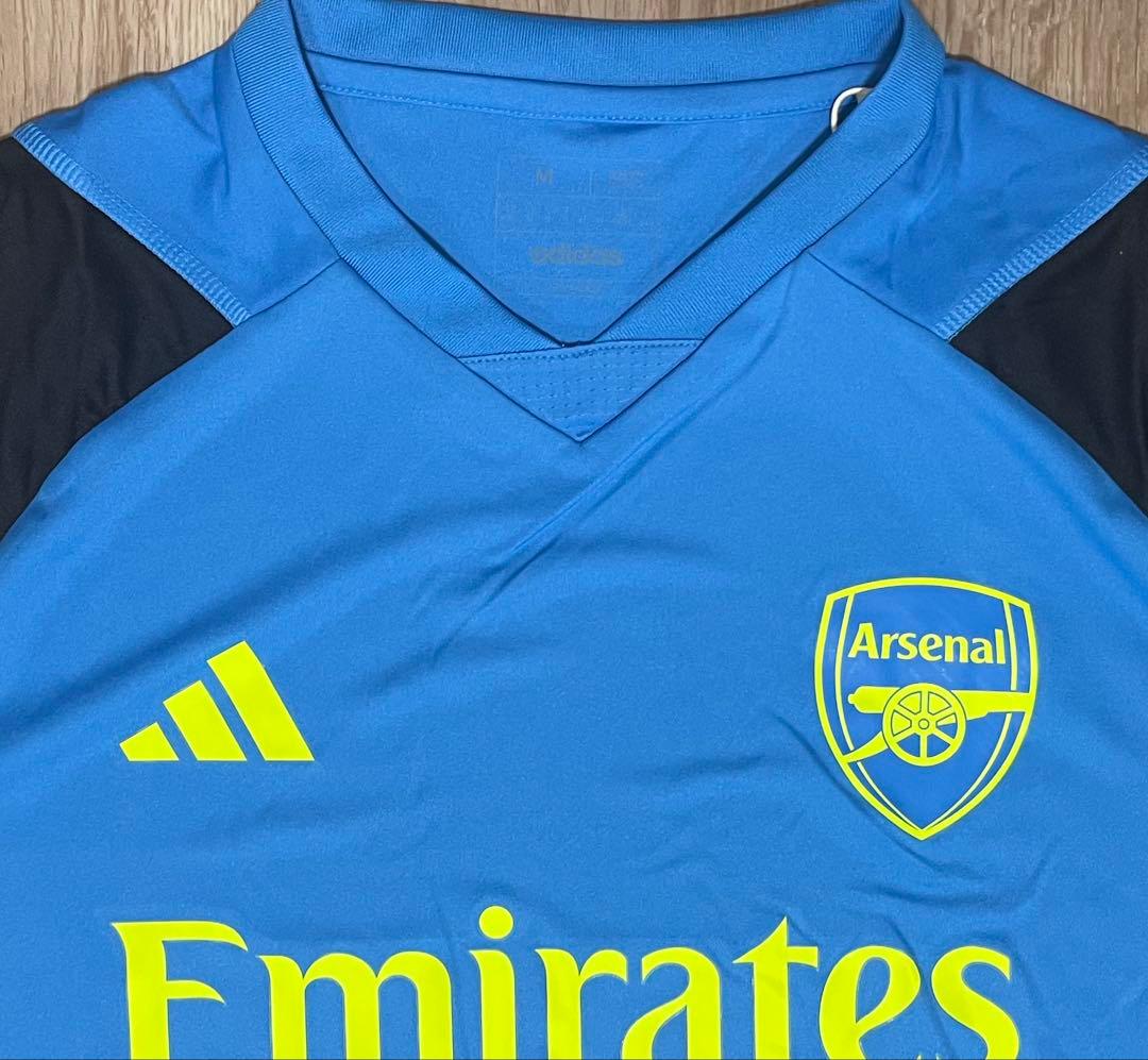 adidas アーセナル　トレーニングシャツ　プレマッチシャツ　プラシャツ　新品