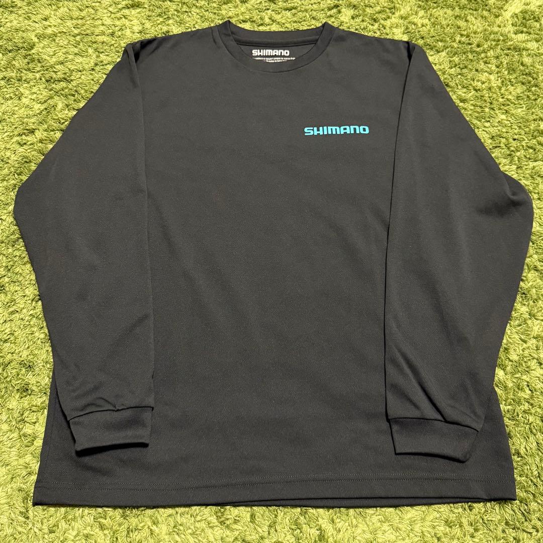 シマノDry 長袖Tシャツ Long Sleeve XL ブラック